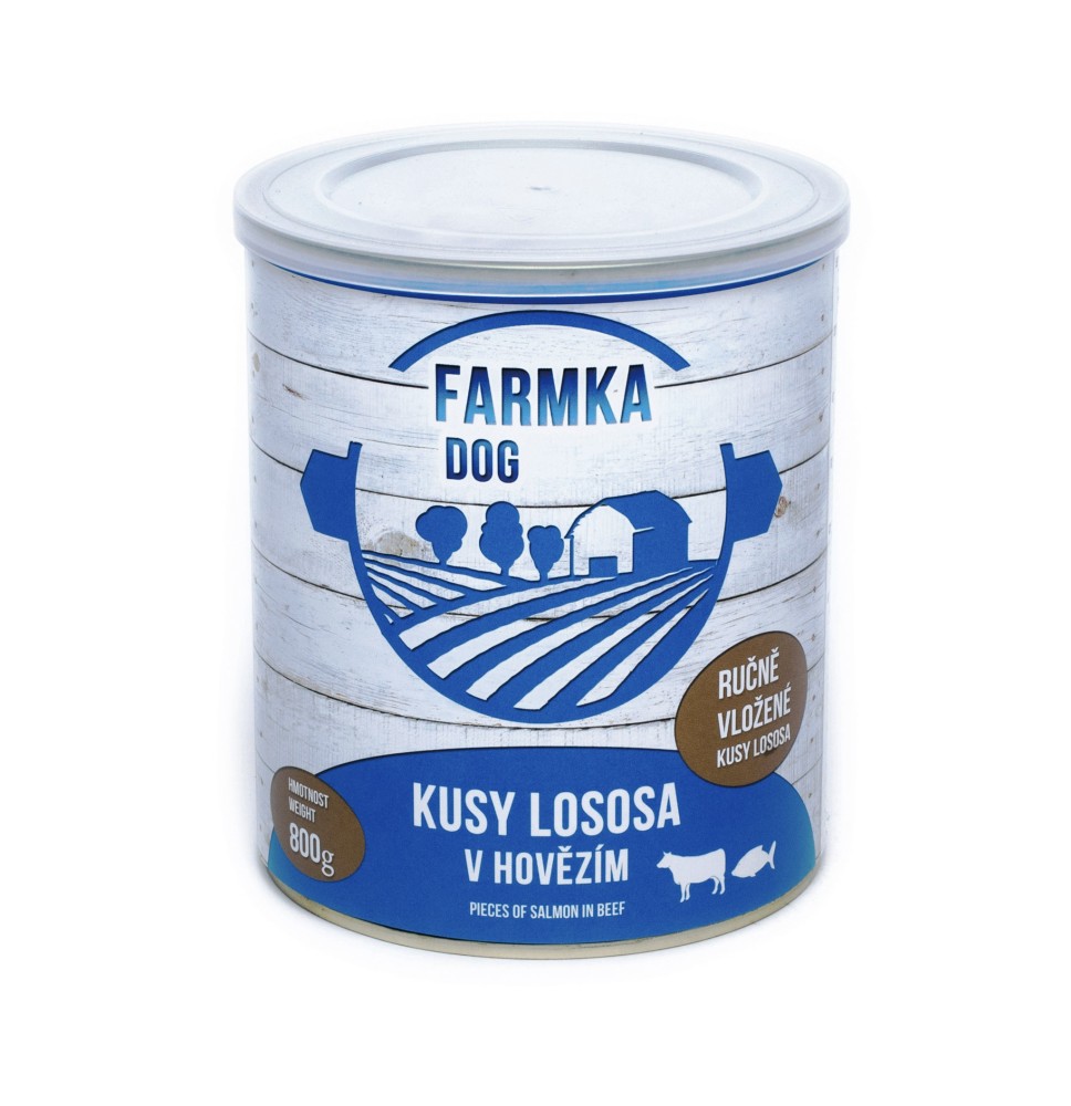 FALCO Farmka DOG łosoś 400g