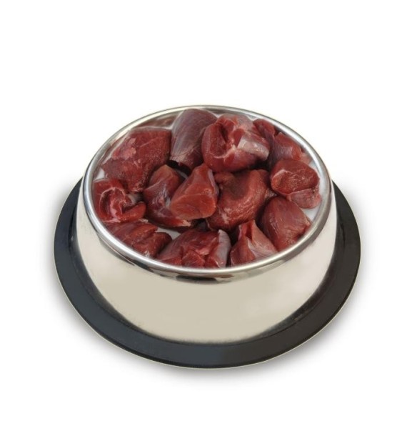 BARF Sarna, daniel, jeleń kawałki VAC 500g