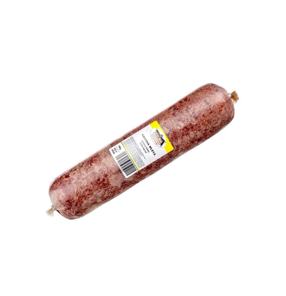 BARF Kaczka mielona - salami - 1kg