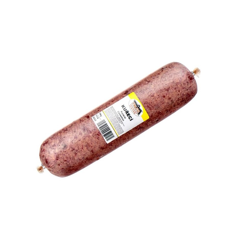 BARF Mięso z kurczaka mielone - salami - 1kg