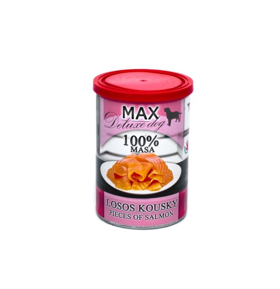 FALCO MAX - Deluxe 100% Kawałki łososia 400g