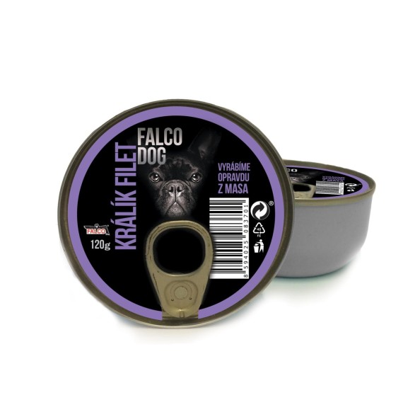 FALCO LUXURY DOG królik filet 120g