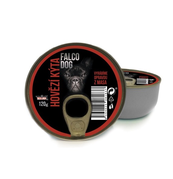 FALCO LUXURY  DOG wołowina udko 120g