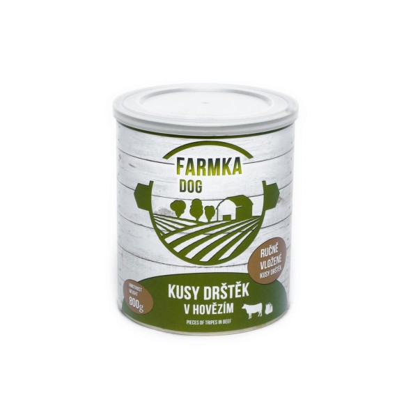 FALCO Farmka DOG wołowina flaczki 800g