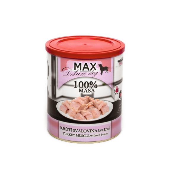 FALCO MAX - Deluxe 100% kawałki mięśni INDYK 800g