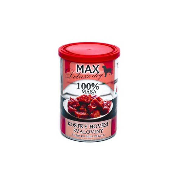 FALCO MAX - Deluxe 100% kawałki mięśni wołowiny 400g