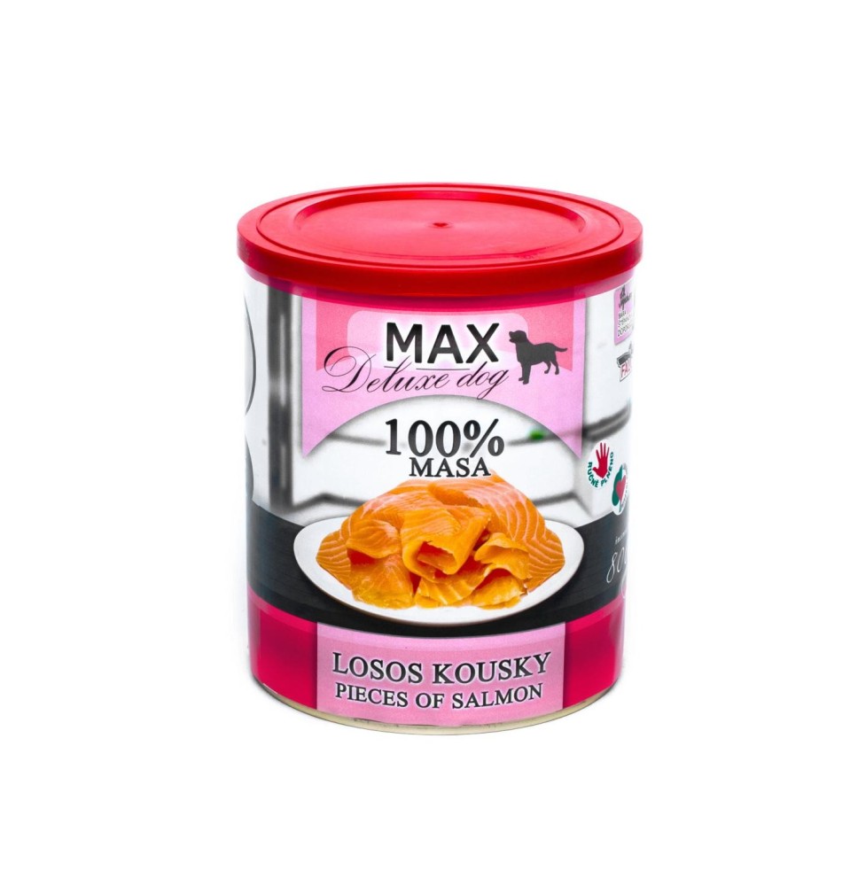FALCO MAX - Deluxe 100% Kawałki łososia 800g