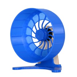 Kołowrotek HamsterRun Dual 18cm niebieski