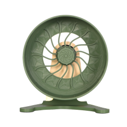 Kołowrotek HamsterRun Dual 18cm oliwkowy
