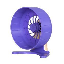 Kołowrotek HamsterRun Dual 18cm fioletowy