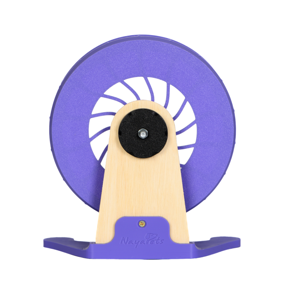 Kołowrotek HamsterRun Dual 18cm fioletowy