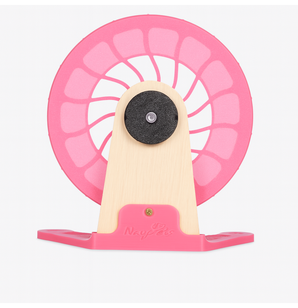 Kołowrotek HamsterRun Dual 18cm różowy