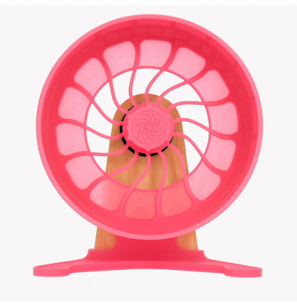 Kołowrotek HamsterRun Dual 18cm różowy