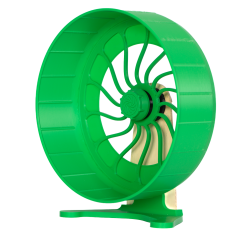 Kołowrotek HamsterRun Dual 25cm zielony