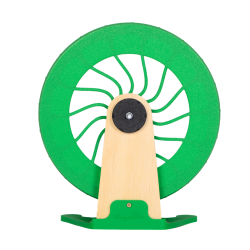 Kołowrotek HamsterRun Dual 25cm zielony