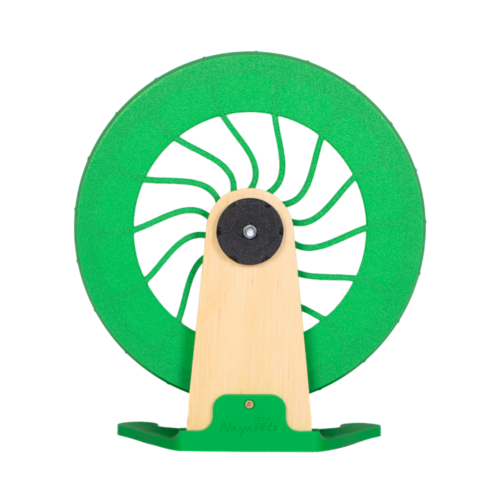 Kołowrotek HamsterRun Dual 25cm zielony