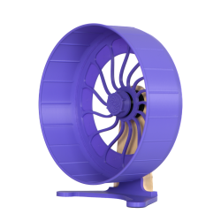 Kołowrotek HamsterRun Dual 25cm fioletowy