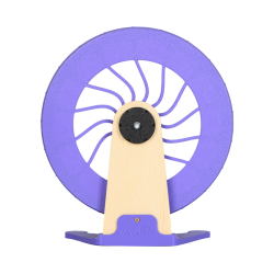 Kołowrotek HamsterRun Dual 25cm fioletowy