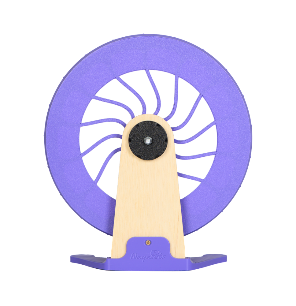 Kołowrotek HamsterRun Dual 25cm fioletowy