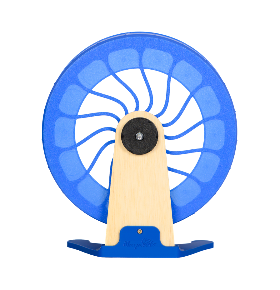 Kołowrotek HamsterRun Dual 25cm niebieski