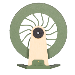 Kołowrotek HamsterRun Dual 25cm oliwkowy