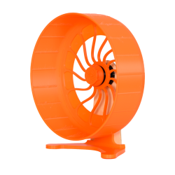 Kołowrotek HamsterRun Dual 25cm pomarańczowy