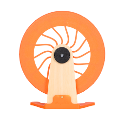 Kołowrotek HamsterRun Dual 25cm pomarańczowy