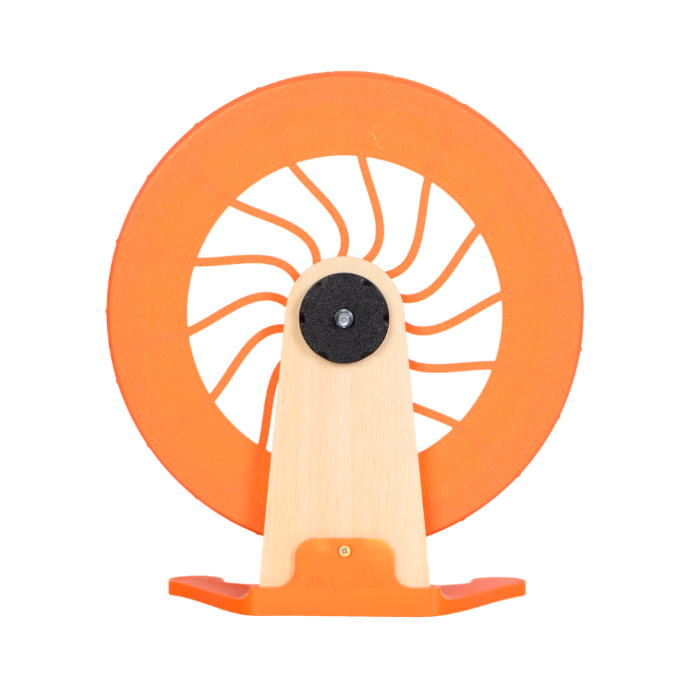 Kołowrotek HamsterRun Dual 25cm pomarańczowy