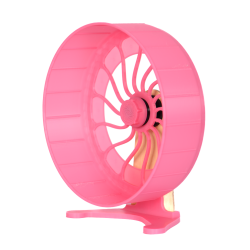 Kołowrotek HamsterRun Dual 25cm różowy