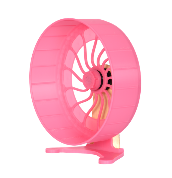 Kołowrotek HamsterRun Dual 25cm różowy