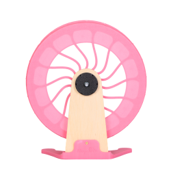 Kołowrotek HamsterRun Dual 25cm różowy