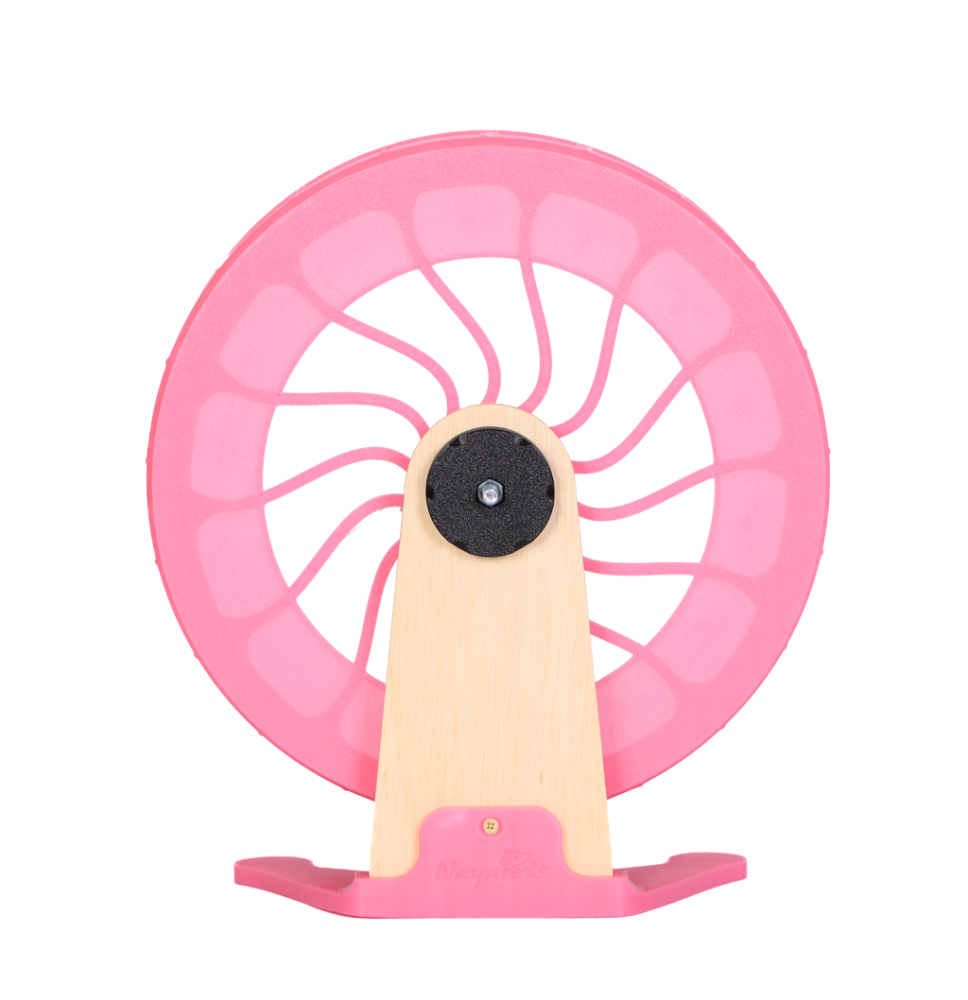 Kołowrotek HamsterRun Dual 25cm różowy