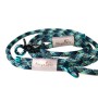 Smycz miejska sznurowa "Morska głębia"