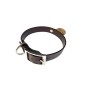 Obroża Biothane 19mm dark brown