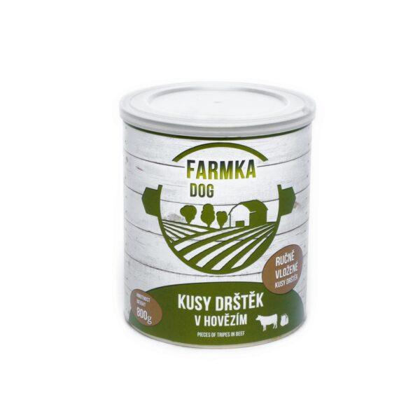 FALCO Farmka DOG wołowina flaczki 800g