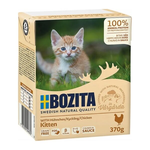 BOZITA KARMA MOKRA KOT KARTON 370G Kitten kurczak w sosie