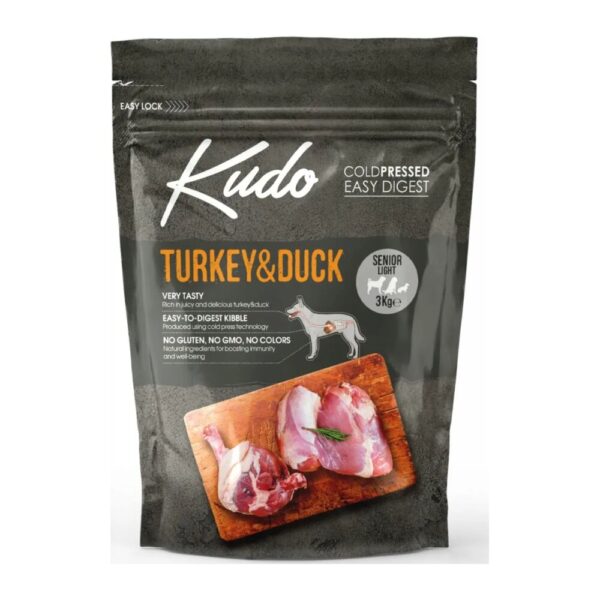 KUDO indyk z kaczką 3kg