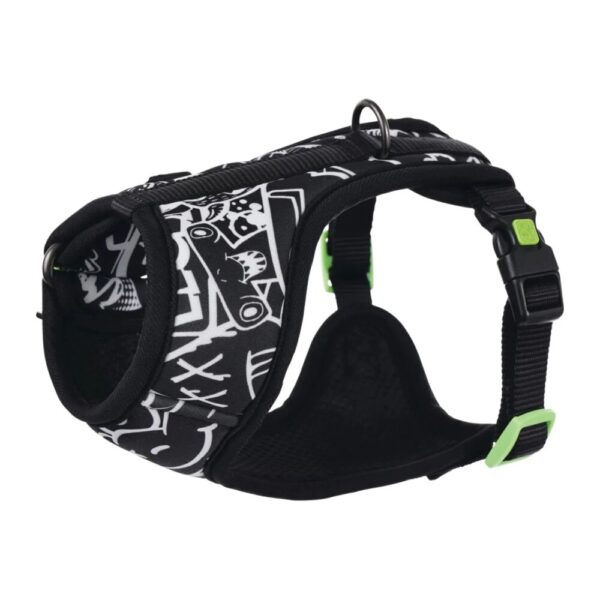 URBAN STYLE FREESTYLE B&W Easy fit Dog szelki S