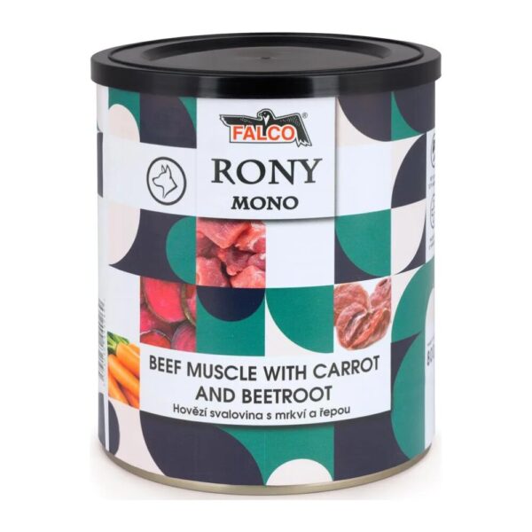 FALCO RONY MONO Wołowina warzywa 800g