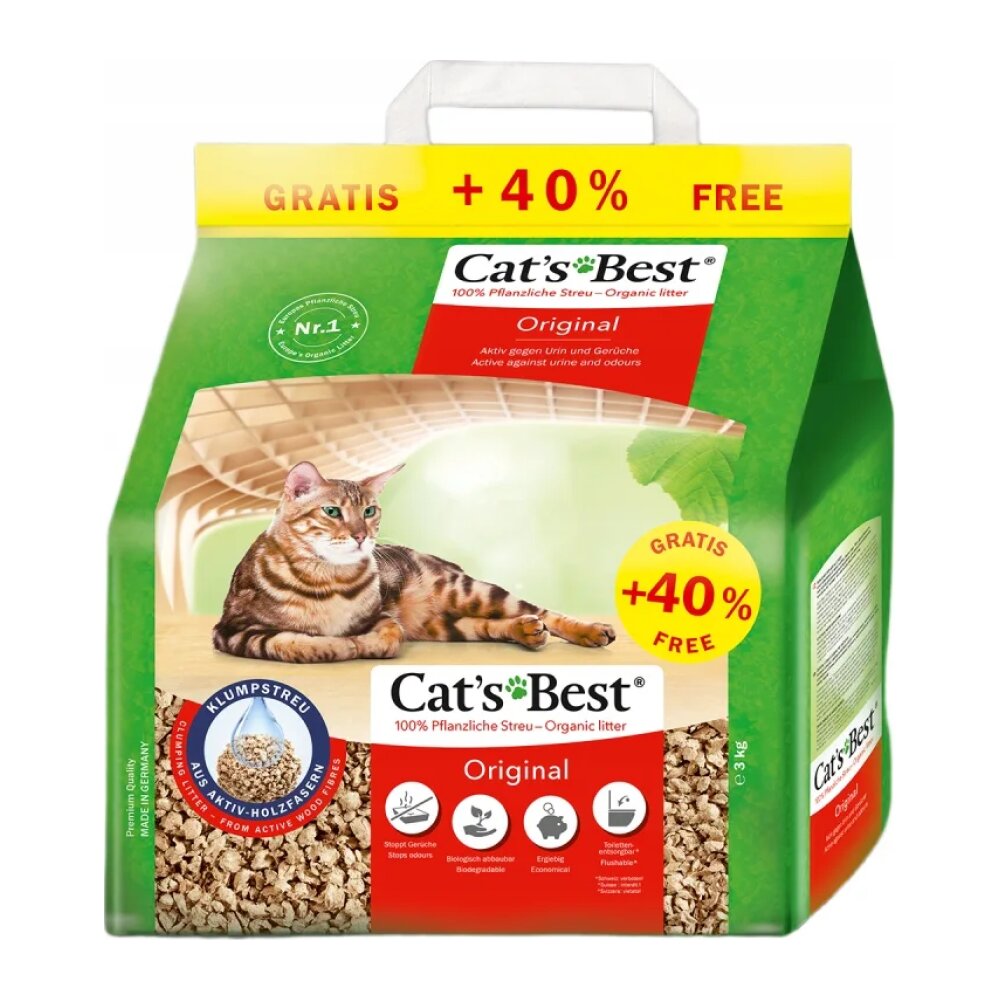 7997-90373184ac.jpg CATS BEST ORIGINAL (ECO PLUS) 5L+2L (3kg) - obrazek 1
