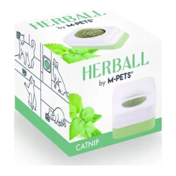 M-Pets Zabawka dla kota z kocimiętką Herball 4,5 cm