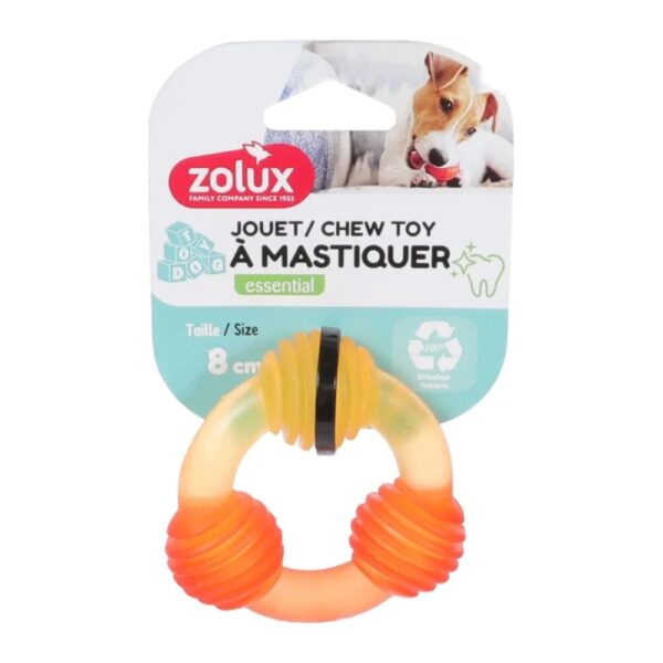Zolux Gryzak GUMMIES pierścień TPR 8cm