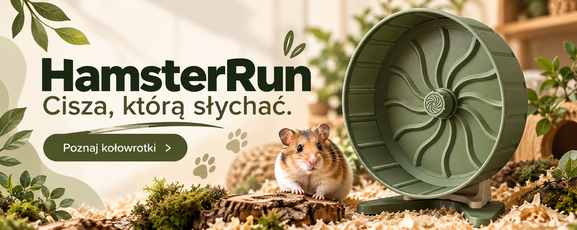 HamsterRun – cisza, którą słychać. Poznaj kołowrotki