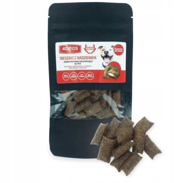 4Dogs Ciasteczka nadziewane Zdrowe stawy 60g